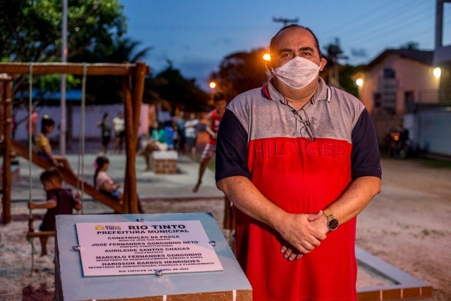 8137de10-eae6-4800-bbb9-d804c87a2dfd Continua a entrega de Praças à comunidades de Rio Tinto mesmo com a Pandemia do corona virus.