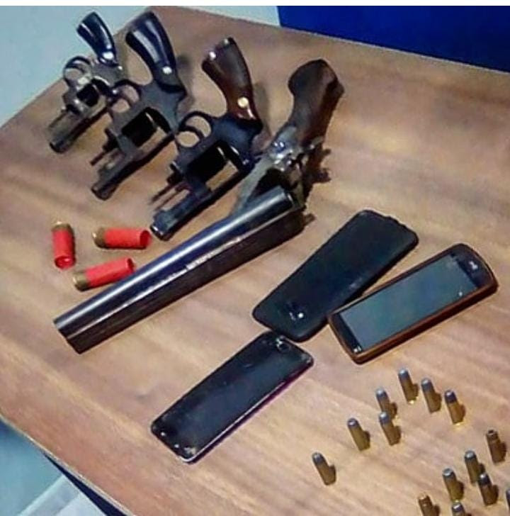 furto Polícia desarticula quadrilha e apreende armas de fogo em Campina Grande