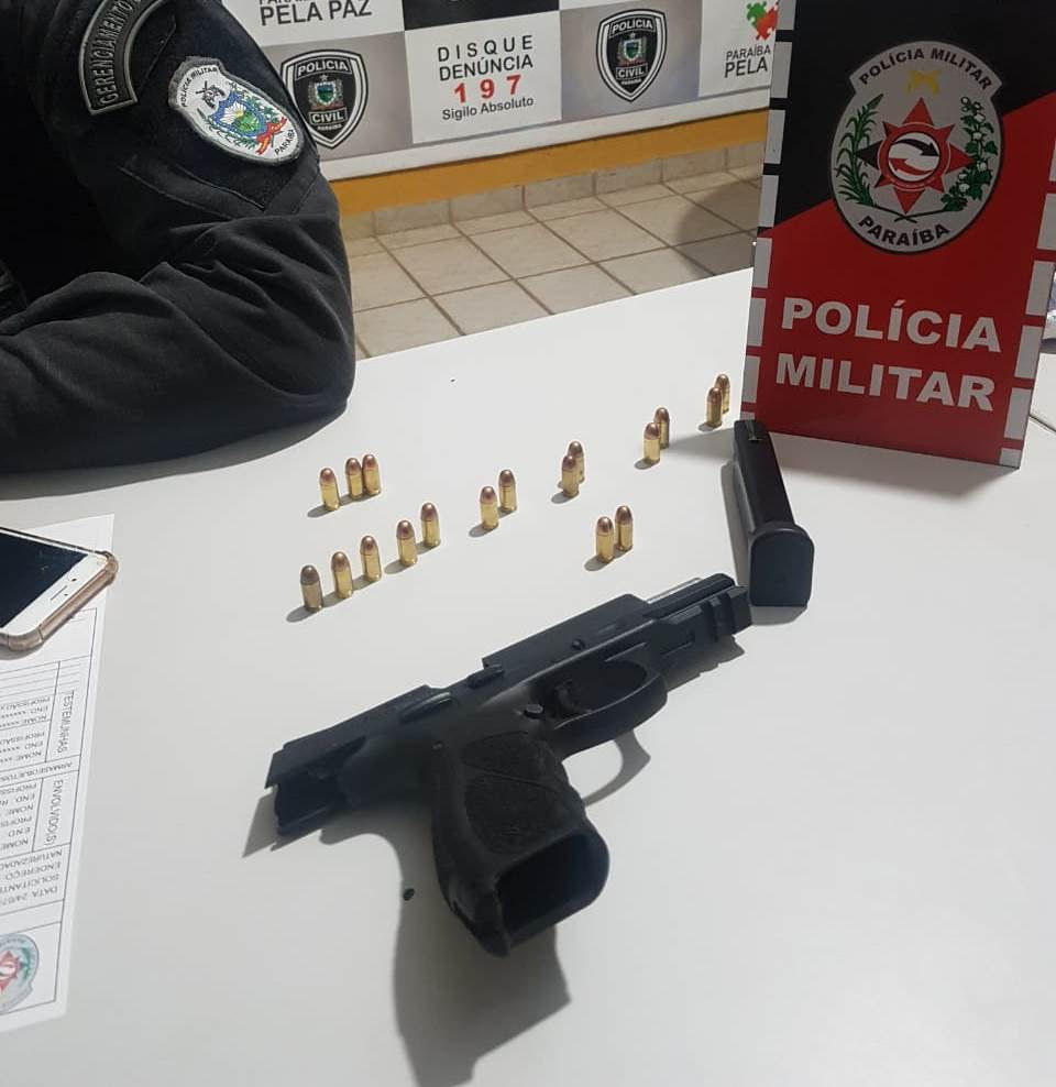 unnamed Polícia prende suspeito com arma de fogo durante reforço da segurança em Catolé do Rocha