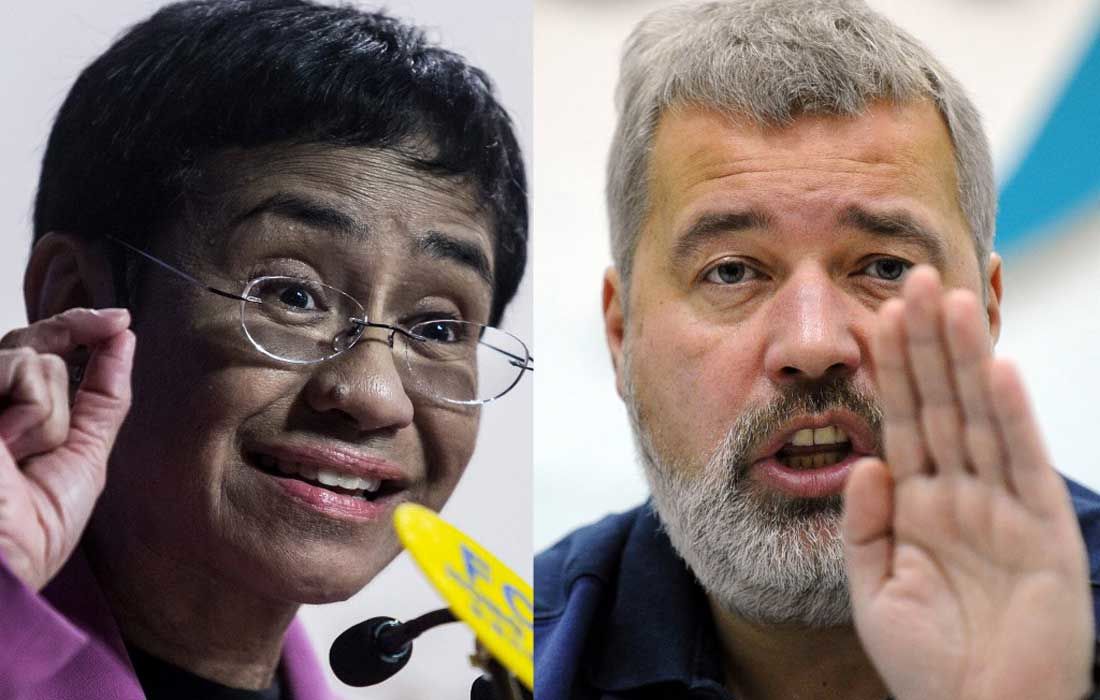 nobel Nobel da Paz sai para dois jornalistas, a filipina Maria Ressa e russo Dimitri Muratov