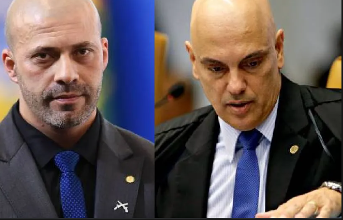 Captura de tela 2022-08-22 152331 Proibido de usar redes, Silveira ataca Moraes pelo Instagram da esposa