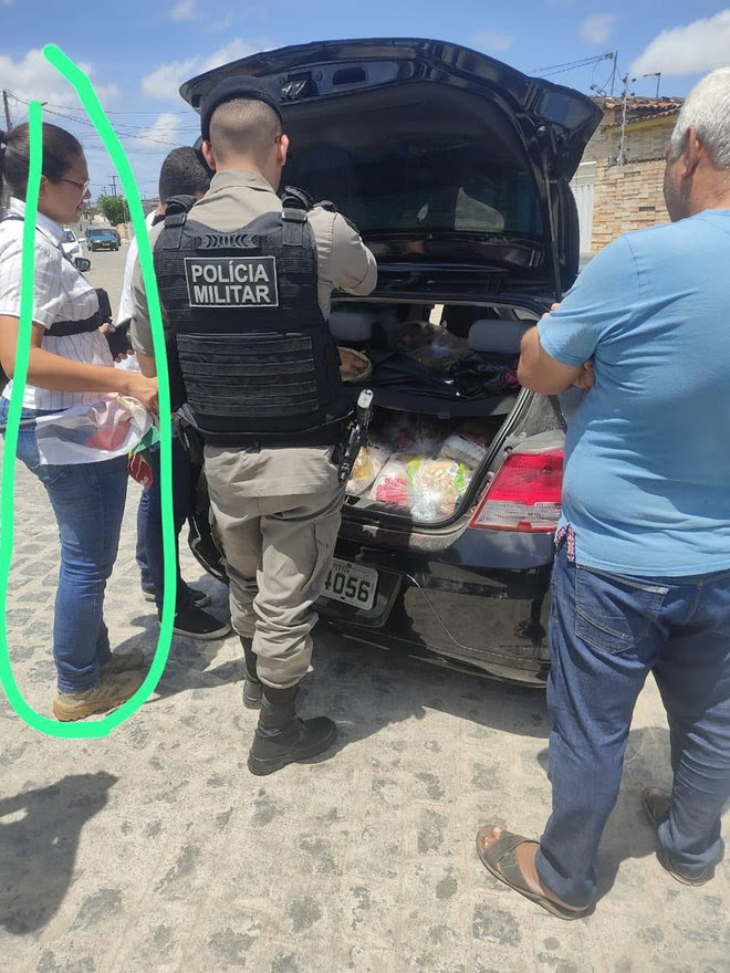 BOMBA . Descoberta a armação: Tenente aliada de Pedro, que estava de folga, comandou a apreensão de veículo com suposto material de João e Lula em JP