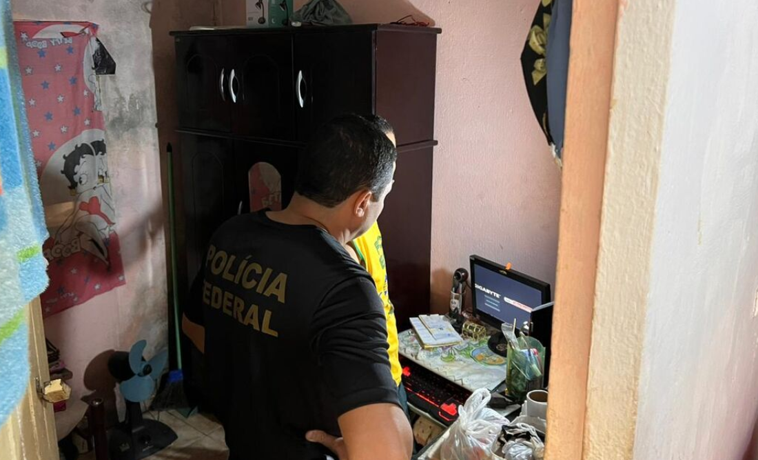 ONG dos EUA, ajuda  PF a prender homem por abuso sexual infantil e faz apreensões