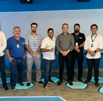 SENAI, SESI e IEL PB visitam showroom de Inovação da Energisa e discutem parcerias