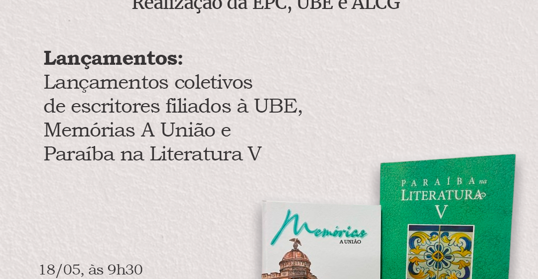 Em Campina Grande: evento promove ‘Manhã da Literatura’ neste sábado (18)