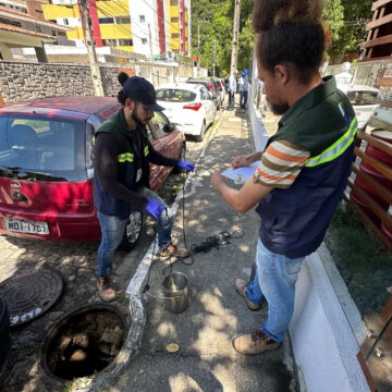 Operação Praia Limpa realiza mais uma etapa em João Pessoa e autua imóveis por ligações clandestinas de esgoto