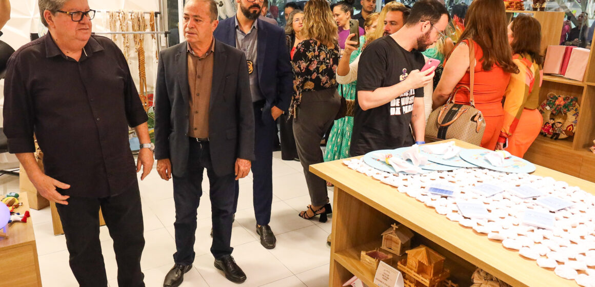 João Azevêdo inaugura loja do Programa Novo Tempo e amplia projetos de reinserção no Sistema Penitenciário da Paraíba