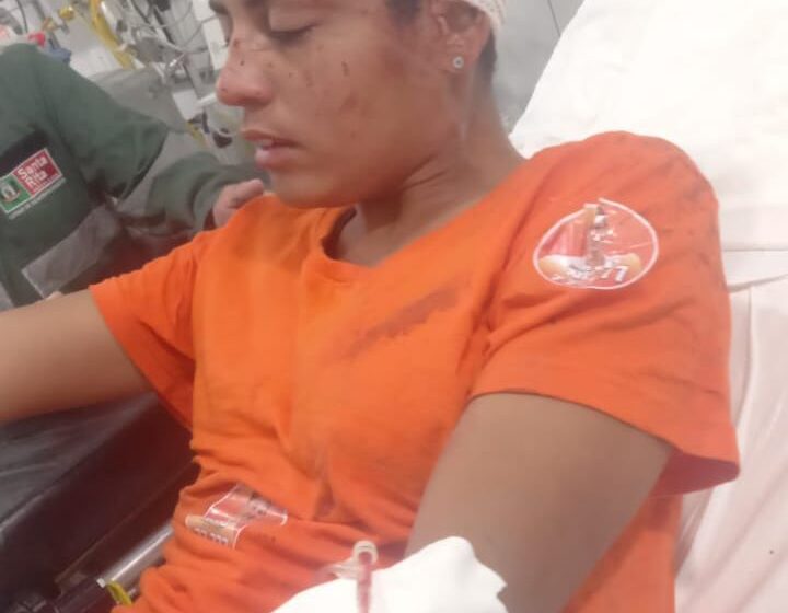 DESESPERO .Militante de Nilvan é gravemente ferida, na frente de comitê de apoiadores de Jackson e Panta