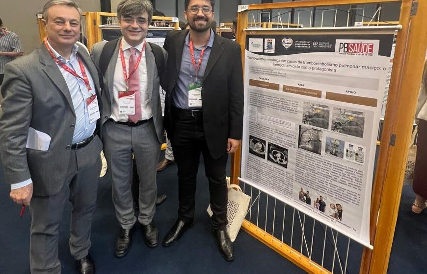 Serviços prestados à população pela Hemodinâmica de Patos são destaque em Congresso Brasileiro de Cardiologia
