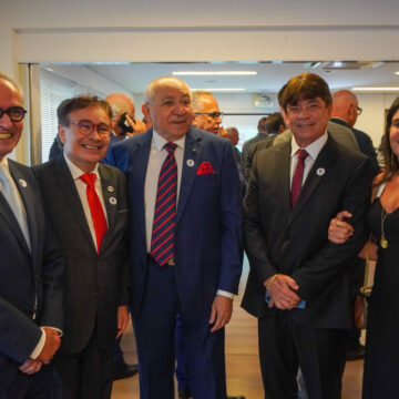 Tribunal de Contas: presidente da FIEPB participa da posse da nova Mesa Diretora