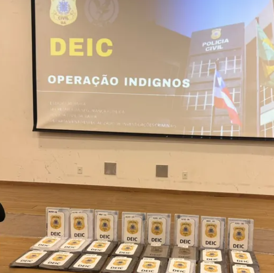 Organização criminosa .Policiais lideravam organização criminosa, aponta delegado