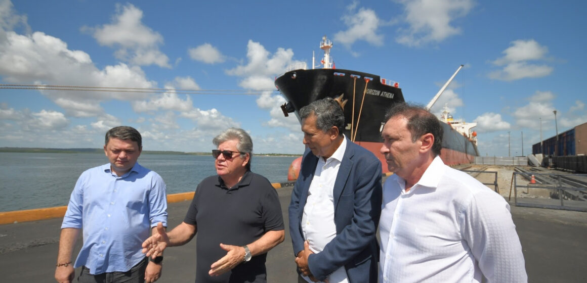 IMG_3767 João Azevêdo inspeciona obras no Porto de Cabedelo e destaca importância de investimentos para a geração de emprego e renda