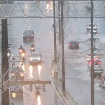 Alerta vermelho Chuvas  de 48 horas ultrapassam a média histórica para todo o mês de fevereiro em João Pesso