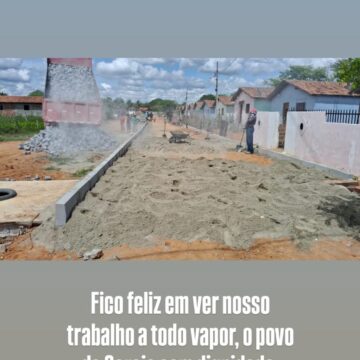 São José dos Ramos Avança em Infraestrutura Sob Liderança do Prefeito Matheus Amorim