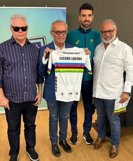 Pioneirismo e inclusão  Cícero Lucena assina convênio para João Pessoa ter a primeira Escola de Paraciclismo do Brasil