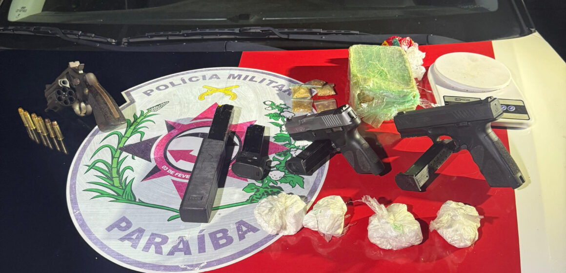 unnamed (2) Polícia Militar apreende armas de fogo e drogas em João Pessoa