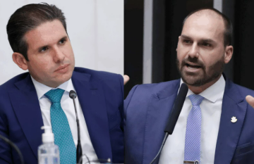 Presidente da Câmara dos Deputados Paraibano Hugo Motta envia pedidos de cassação de Eduardo Bolsonaro ao Conselho de Ética