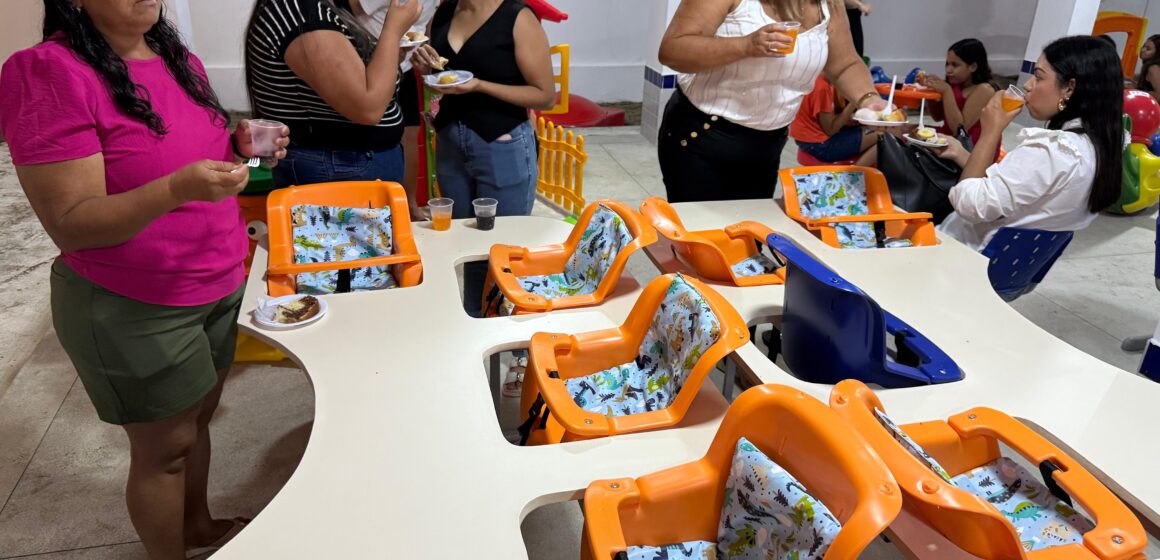 Prefeito Matheus Amorim inaugura creche modelo em São José dos Ramos com apoio do deputado João Gonçalves