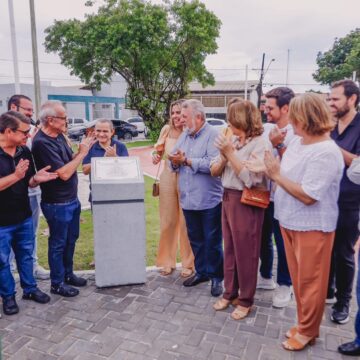 No Colinas do Sul  Cícero Lucena entrega 20ª praça construída desde 2021 e celebra mais de R$ 34 milhões em obras de infraestrutura
