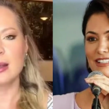 Joice Hasselmann diz que Michelle foi amante de Bolsonaro e acaba processada