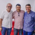 Cícero Lucena amplia apoios políticos para 2026 com presidente do Solidariedade em Caldas Brandão