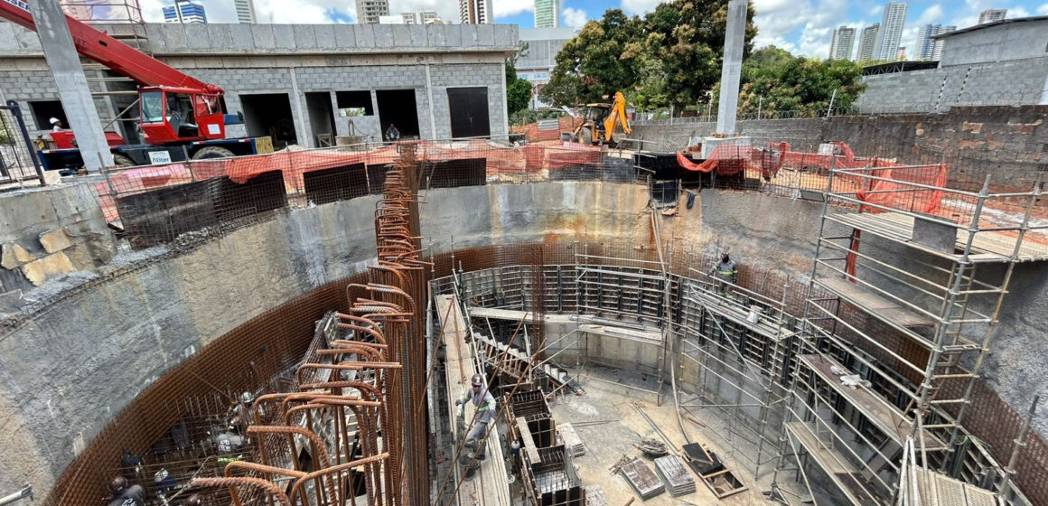 Cagepa interdita trecho da Avenida Tancredo Neves para obras da nova Estação Elevatória Usina II