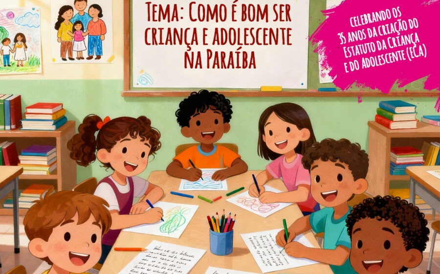 Governo da Paraíba abre inscrições para o 2º Concurso de Desenho e Poesia 