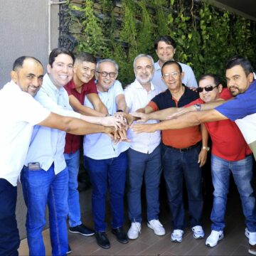 Prefeito George Farias e grupo de situação de Taperoá anunciam apoio à pré-candidatura de Cícero Lucena ao Governo