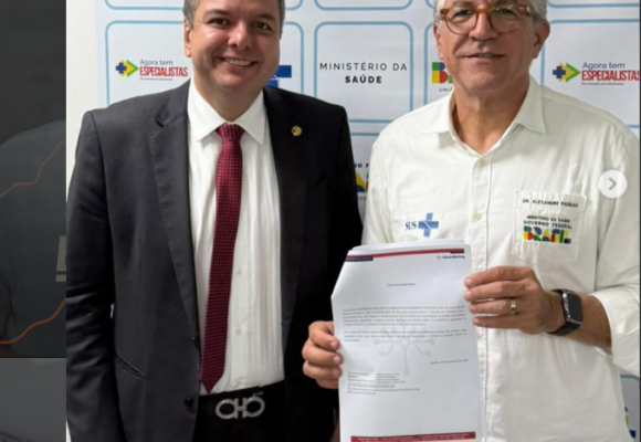 Diego Tavares se reúne com ministro da Saúde do governo Lula para ampliar atendimento a pessoas com autismo na Paraíba