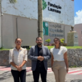 Presidente da Câmara de Lucena visita Hospital Napoleão Laureano para conhecer estrutura do tratamento contra o câncer, acompanhado das vereadoras Débora da Maria Rita e Renata Dornelas