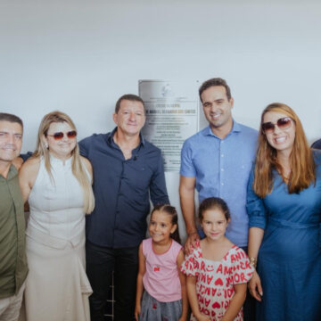 Lucas Ribeiro entrega creche e reforma de escola em Serra Redonda