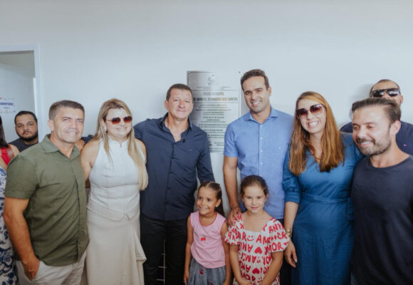 Lucas Ribeiro entrega creche e reforma de escola em Serra Redonda