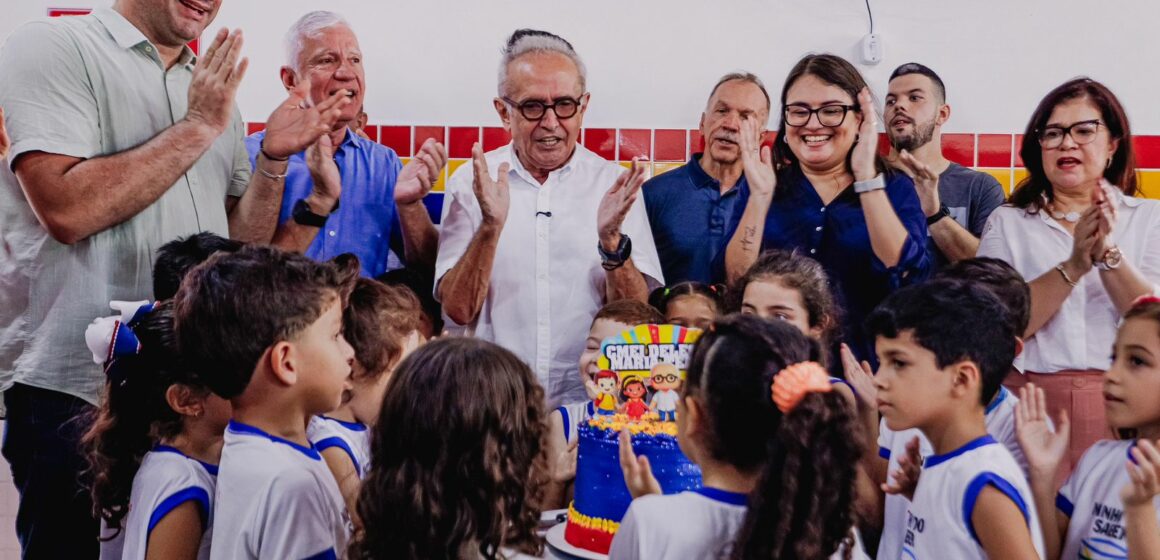 Educação   Cícero Lucena entrega reconstrução e ampliação de mais um Ninho do Saber em Miramar, a 58ª unidade de ensino com novo padrão