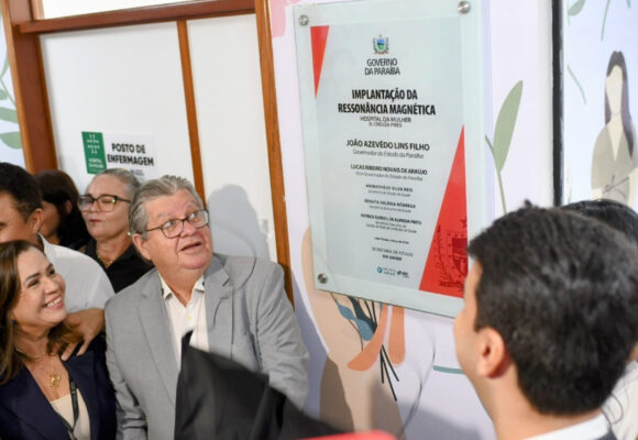 João Azevêdo entrega ressonância magnética do Hospital da Mulher de João Pessoa e assegura atendimento humanizado para a população 
