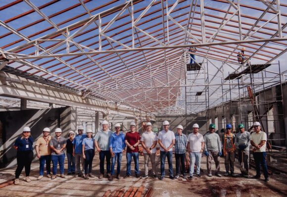 22c92e6a-106a-4cf2-a70e-5986ff74f9df Investimento em segurança. Léo Bezerra projeta nova sede da Guarda como uma das mais modernas do Nordeste e entrega para agosto