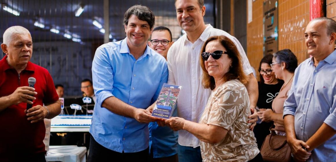 Mangabeira 43 anos  Leo Bezerra destaca mais de R$ 105 milhões em obras de infraestrutura no maior bairro da Capital