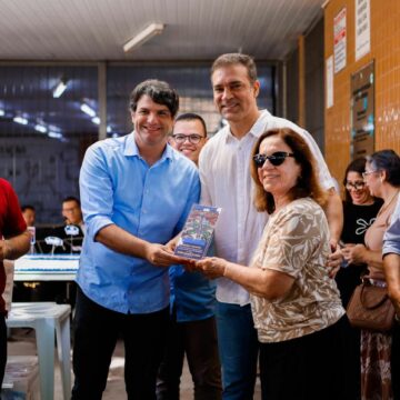 Mangabeira 43 anos  Leo Bezerra destaca mais de R$ 105 milhões em obras de infraestrutura no maior bairro da Capital