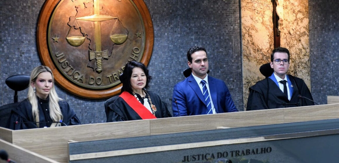 Lucas Ribeiro participa de inauguração de Sala Lilás no TJPB e prestigia posse de desembargadora no TRT-PB