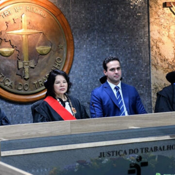 Lucas Ribeiro participa de inauguração de Sala Lilás no TJPB e prestigia posse de desembargadora no TRT-PB