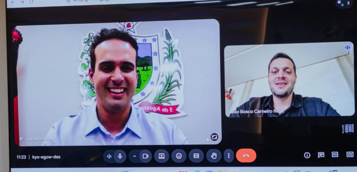 Governador Lucas Ribeiro firma convênio para pavimentação e destaca desenvolvimento urbano de Alagoa Grande