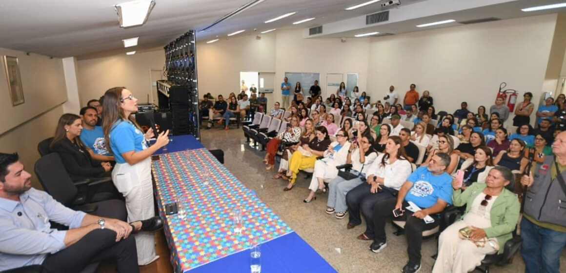 Primeira-dama Camila Mariz encerra Abril Azul e anuncia reforma e ampliação do Núcleo de Apoio e Diagnóstico à Pessoa com Deficiência