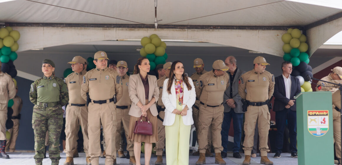 H Primeira-dama Camila Mariz prestigia formação de Curso de Policiamento Militar Ambiental e destaca compromisso do Governo com meio ambiente na Paraíba