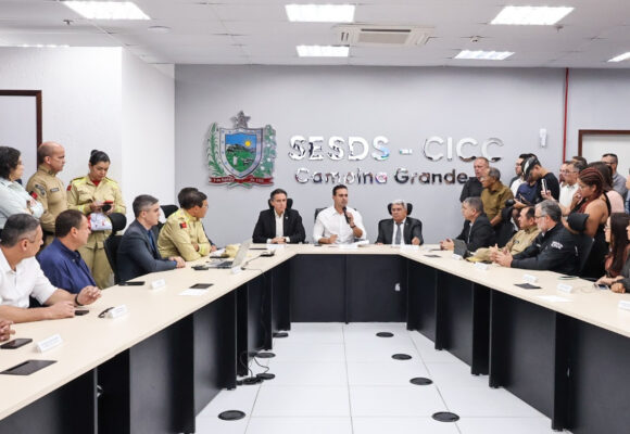 Lucas Ribeiro apresenta resultados da Segurança e inicia Operação São João após queda de 55% da violência letal em Campina
