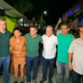VEJA VIDEO: Caaporã dá demonstração de força política: Prefeito Chico Nazário reúne multidão e apresenta seus pré-candidatos Nabor Wanderley ao senado Efraim Filho pré-candidato a governador  ,George Morais a federal e Cilinha pré-candidata a dep estadual