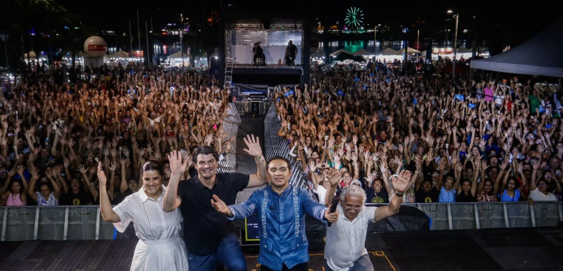 JP 441 anos  Durante apresentação do padre Nilson Nunes, Leo Bezerra celebra Festa das Neves, que une fé, cultura e tradição