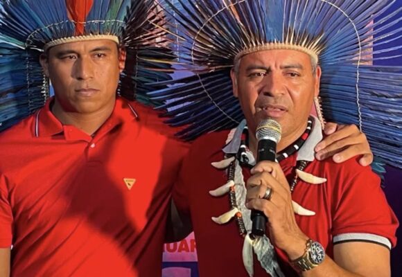 Screenshot BOMBA; Racha politico: Filho de Cacique Sandro manifesta voto a Tanilson Soares e divide grupo politico do próprio Pai que apoia Danielle do Vale